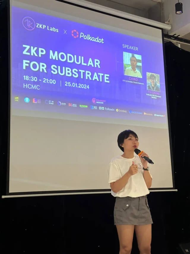 image of ZKP Labs x Polkadot Meetup - “ZKP Modular For Substrate”
